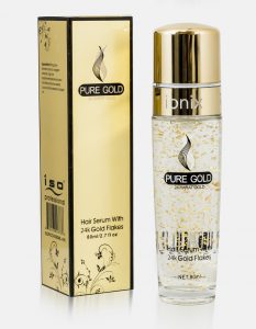 ISO Professional Gold Flakes Hair Serum